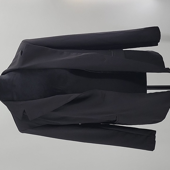 Iris Black Blazer Notched Lapel Tailored - Picture 10 of 13